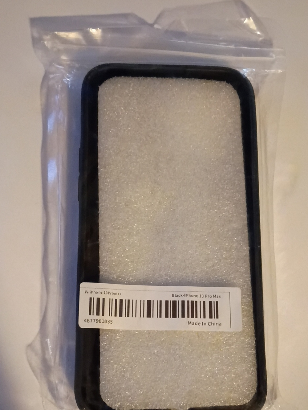 Source Unknown Black Protective Case for iPhone 13 Pro Max